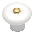 Hickory Hardware Knob 1-1/4 Inch Diameter P7-W